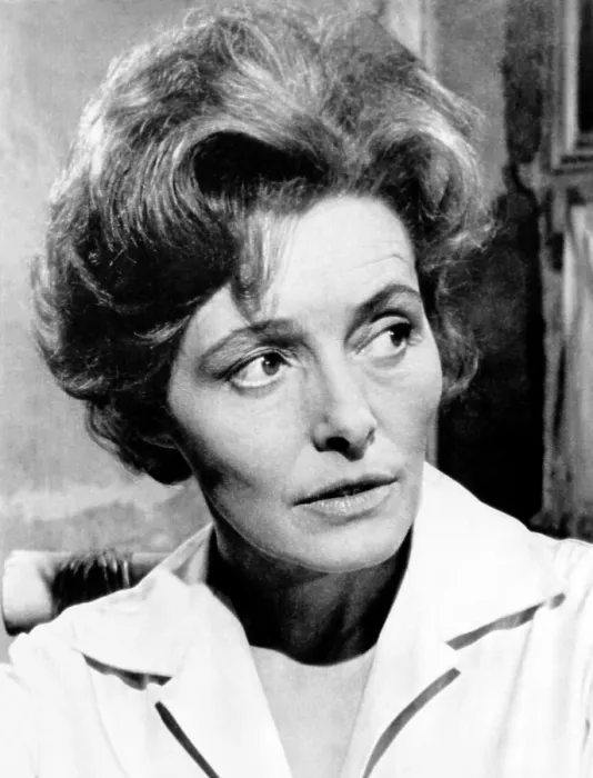 Framed Print : 7 WOMEN, (aka SEVEN WOMEN), Patricia Neal, who was replaced by Anne Bancroft after suffering a stroke in 1965