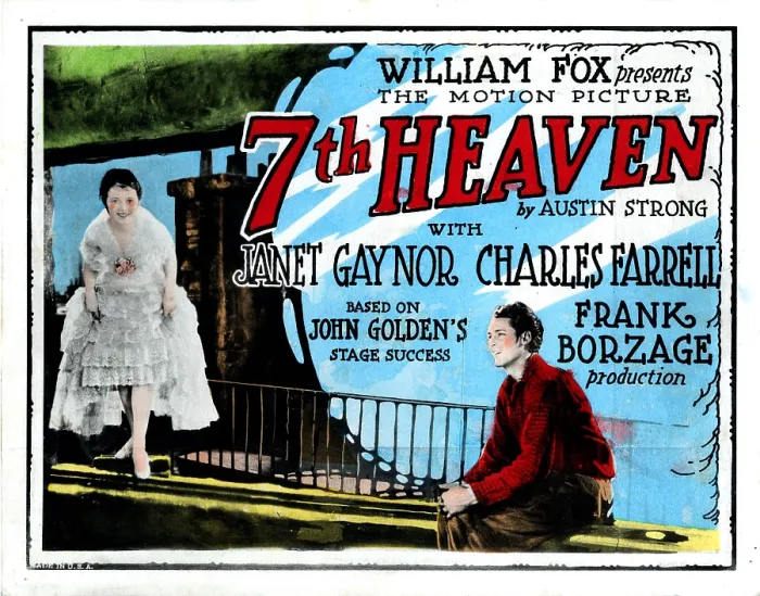 Framed Print : 7th HEAVEN, (aka SEVENTH HEAVEN), from left, Janet Gaynor, Charles Farrell, 1927, TM & copyright 20th Century Fox Film Corp. / courtesy Everett Collection Framed Print : 7th HEAVEN, (aka SEVENTH HEAVEN), from left, Janet Gaynor, Charles Farrell, 1927, TM & copyright 20th Century Fox Film Corp. / courtesy Everett Collection
