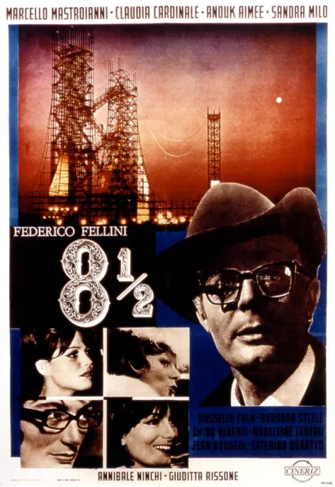 Framed Print : 8 1 / 2, Marcello Mastroianni, 1963 Framed Print : 8 1 / 2, Marcello Mastroianni, 1963