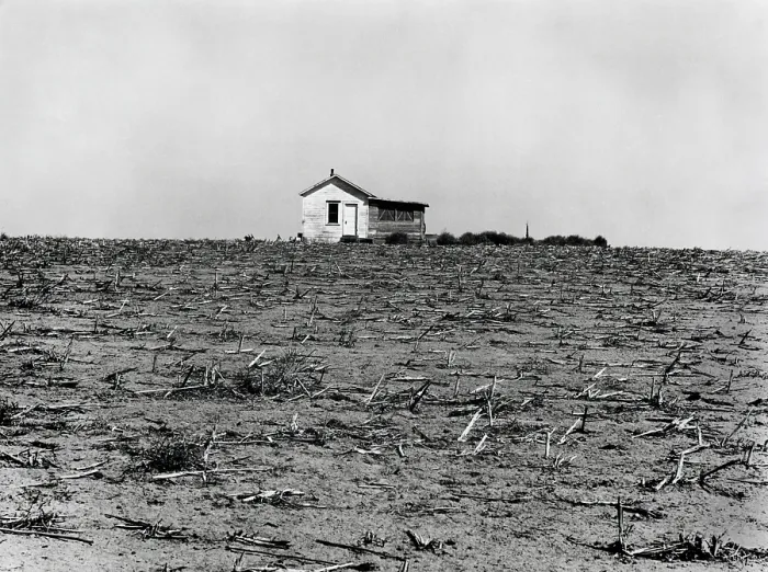 Framed Print : Abandoned house, Haskell, Kansas, April 1941. Photo by Irving Rusinow. (BSLOC_2013_7_21)