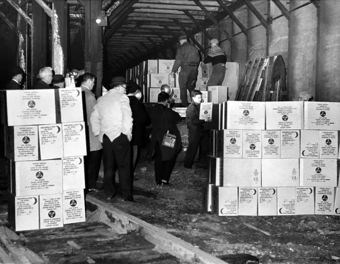 Framed Print : Abandoned tunnels provide emergency storage. The U.S Framed Print : Abandoned tunnels provide emergency storage. The U.S