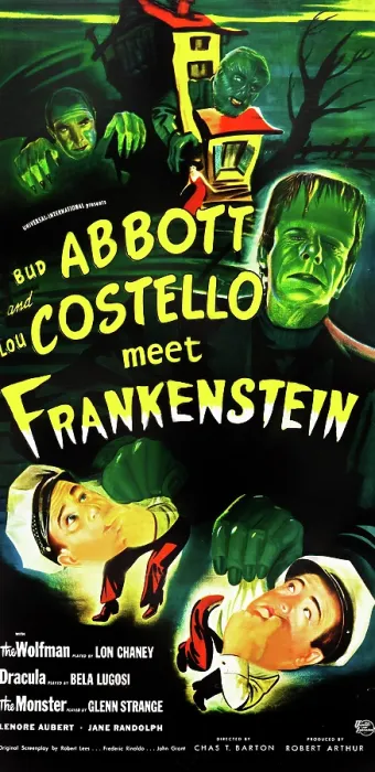 Framed Print : ABBOTT AND COSTELLO MEET FRANKENSTEIN, (aka BUD ABBOTT AND LOU COSTELLO MEET FRANKENSTEIN), top l-r: Bela Lugosi (as Dracula), Lon Chaney Jr