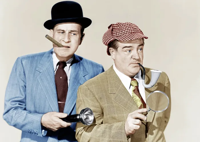 Framed Print : ABBOTT AND COSTELLO MEET THE INVISIBLE MAN, from left: Bud Abbott, Lou Costello, (aka Abbott & Costello), 1951 Framed Print : ABBOTT AND COSTELLO MEET THE INVISIBLE MAN, from left: Bud Abbott, Lou Costello, (aka Abbott & Costello), 1951
