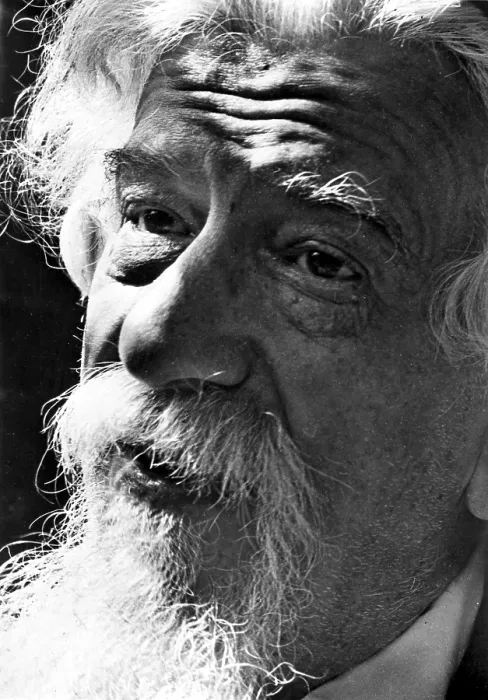 Framed Print : Abraham Joshua Heschel, philosopher and author, in a portrait from the early 1970s.. Courtesy: CSU Archives  /  Everett Collection