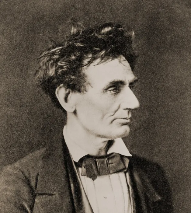 Framed Print : Abraham Lincoln (1809-1865), on February 28, 1857, prior to Senate nomination Framed Print : Abraham Lincoln (1809-1865), on February 28, 1857, prior to Senate nomination