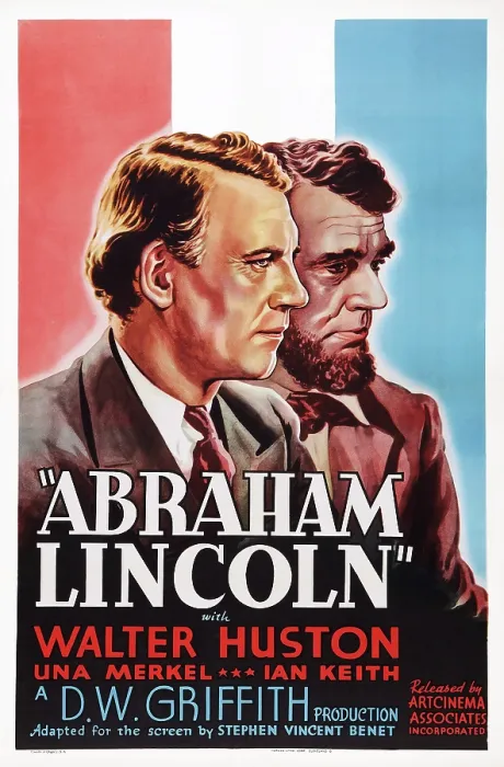 Framed Print : ABRAHAM LINCOLN, US poster art, Walter Huston, 1930