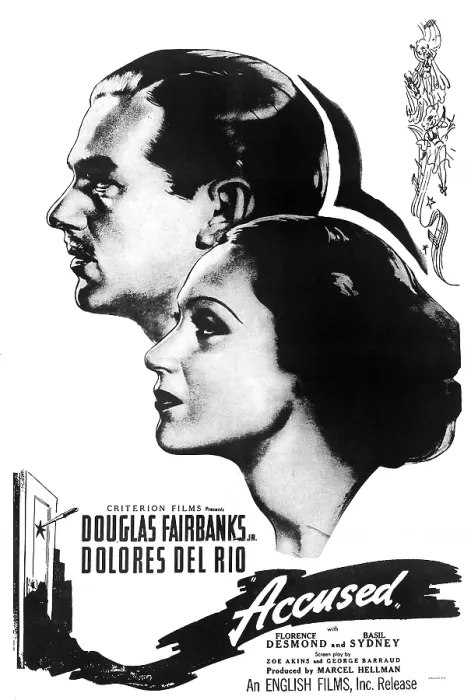 Framed Print : ACCUSED, US poster art: Douglas Fairbanks Jr. Dolores Del Rio, 1936
