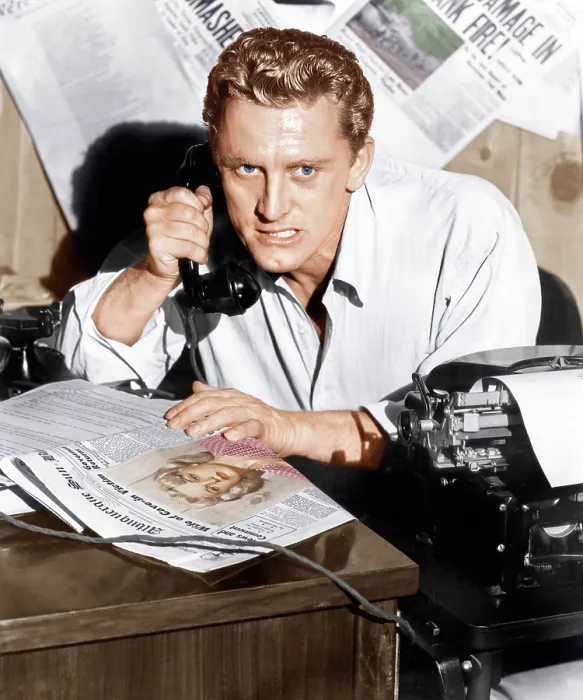 Framed Print : ACE IN THE HOLE, Kirk Douglas, 1951