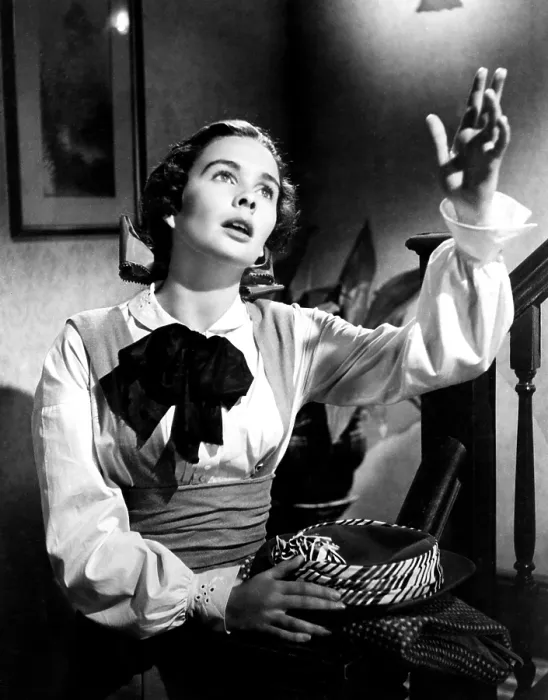 Framed Print : THE ACTRESS, Jean Simmons, 1953