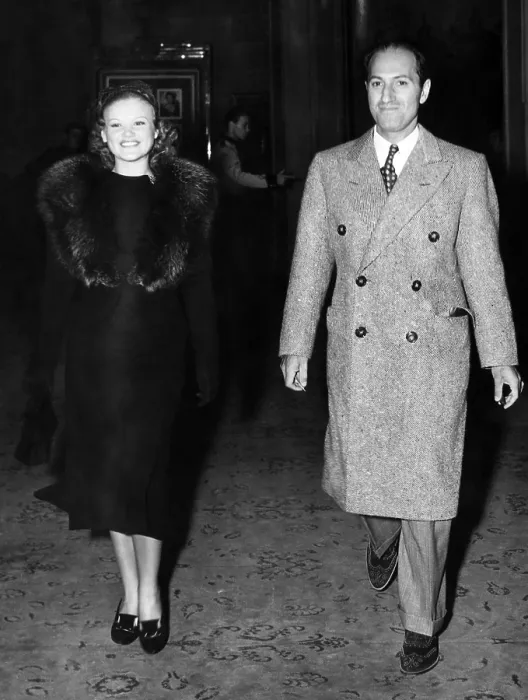 Framed Print : Actress Simone Simon and Composer George Gershwin, ca. 1936. Courtesy: CSU Archives / Everett Collection