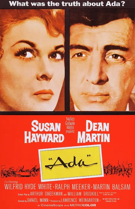 Framed Print : ADA, US poster art, Susan Hayward, Dean Martin, 1961 Framed Print : ADA, US poster art, Susan Hayward, Dean Martin, 1961