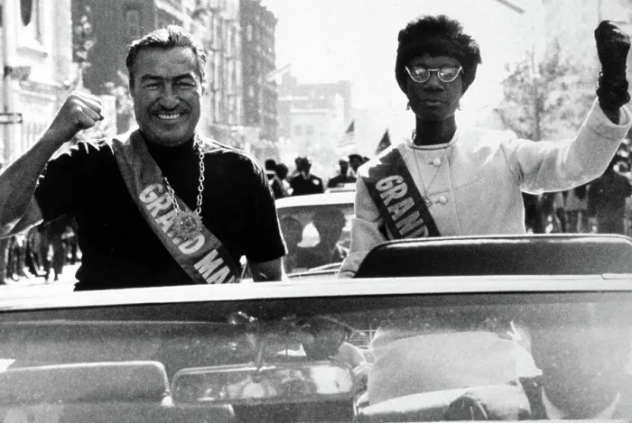 Framed Print : Adam Clayton Powell and Shirley Chisolm, grand marshalls in a Harlem parade, 1969. Courtesy: CSU Archives / Everett Collection Framed Print : Adam Clayton Powell and Shirley Chisolm, grand marshalls in a Harlem parade, 1969. Courtesy: CSU Archives / Everett Collection