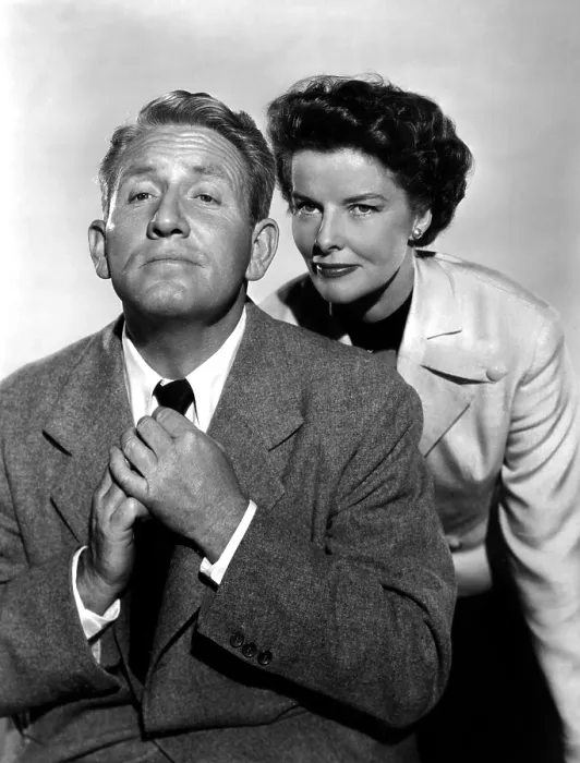 Framed Print : ADAM'S RIB, Spencer Tracy, Katharine Hepburn, 1949