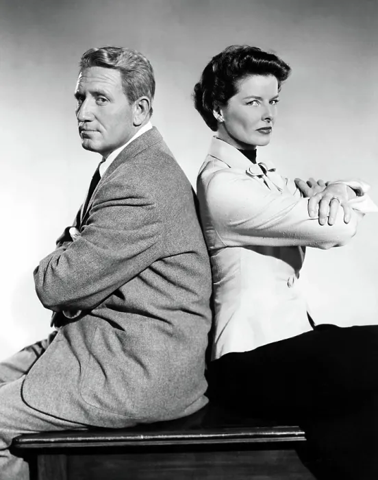 Framed Print : ADAM'S RIB, Spencer Tracy, Katharine Hepburn, 1949