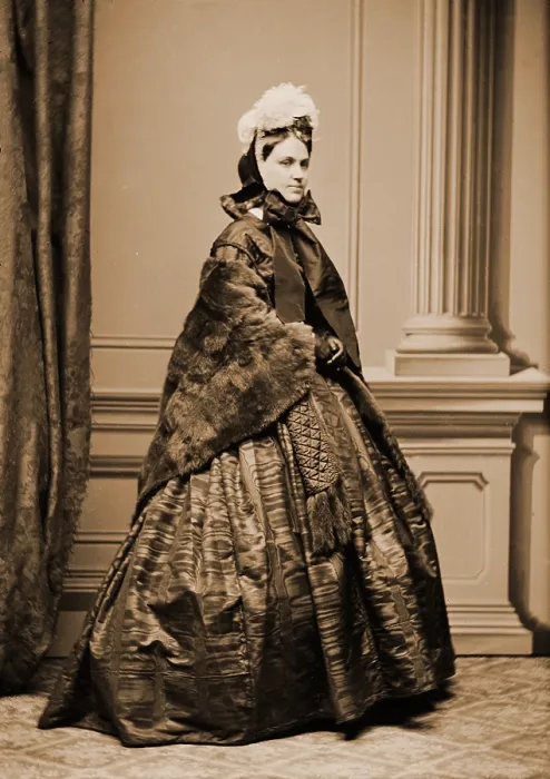 Framed Print : Adelina Patti (1843-1919), was among the most important opera stars of the 19th century. Portrait taken by the Mathew Brady Studio in America, ca. 1862
