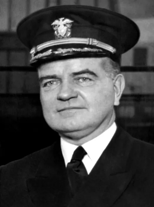 Framed Print : Admiral William F. Halsey, 1942. Courtesy: CSU Archives / Everett Collection