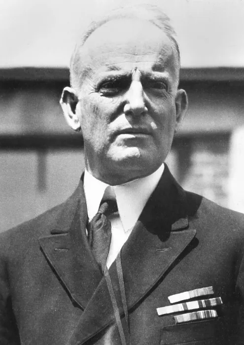 Framed Print : Admiral William Moffett, Chief of the Bureau of Aeronautics of the Navy in 1925