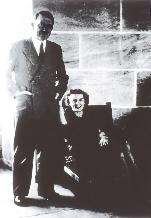 Framed Print : Adolf Hitler and Eva Braun. AISA / Everett Collection**US SALES ONLY**