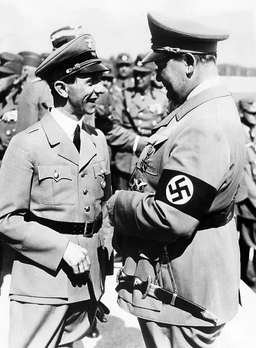 Framed Print : Two of Adolf Hitler's top aides, Dr Framed Print : Two of Adolf Hitler's top aides, Dr