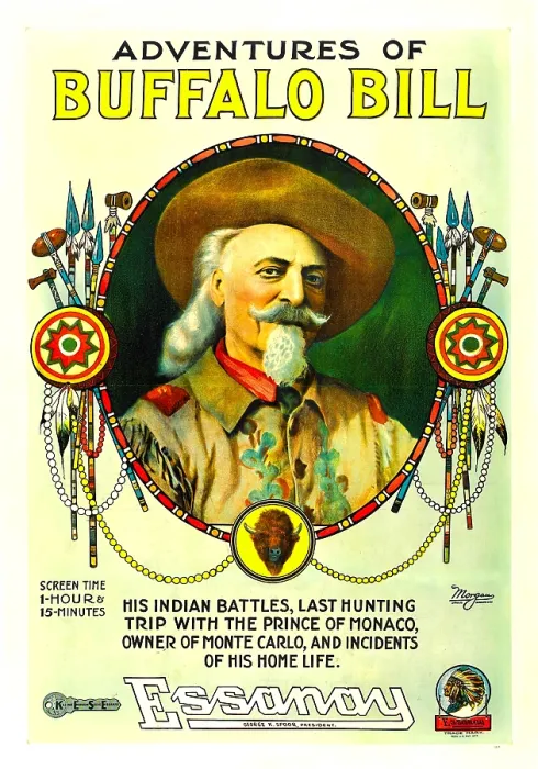 Framed Print : THE ADVENTURES OF BUFFALO BILL, Buffalo Bill, 1917 Framed Print : THE ADVENTURES OF BUFFALO BILL, Buffalo Bill, 1917