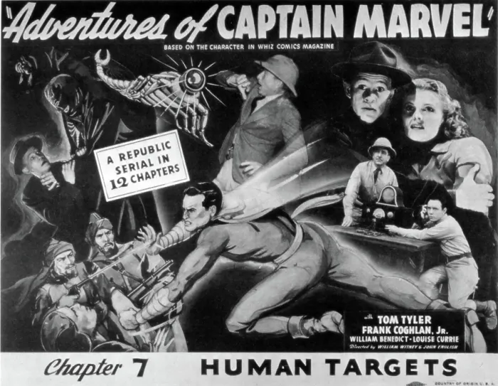 Framed Print : THE ADVENTURES OF CAPTAIN MARVEL, Tom Tyler, (serial), 1941