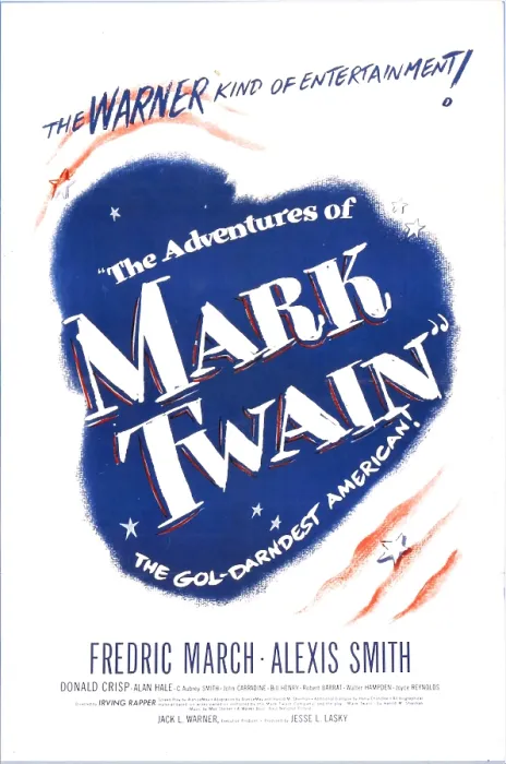 Framed Print : THE ADVENTURES OF MARK TWAIN, US poster, 1944
