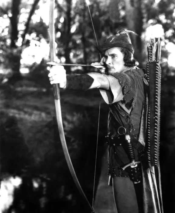 Framed Print : THE ADVENTURES OF ROBIN HOOD, Errol Flynn, 1938 Framed Print : THE ADVENTURES OF ROBIN HOOD, Errol Flynn, 1938