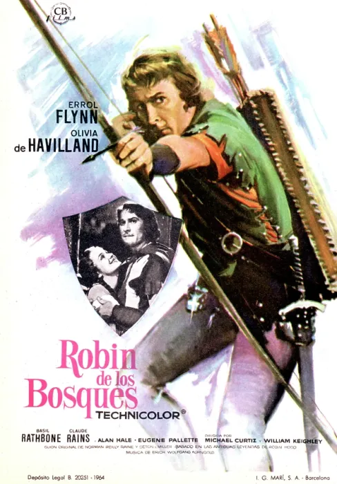 Framed Print : THE ADVENTURES OF ROBIN HOOD, Olivia de Havilland, Errol Flynn, 1938