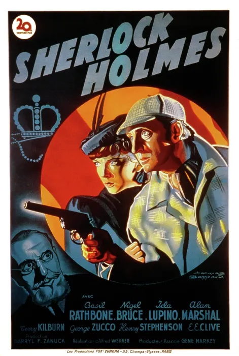 Framed Print : THE ADVENTURES OF SHERLOCK HOLMES, George Zucco, Ida Lupino, Basil Rathbone, 1939, TM and copyright 20th Century Fox Film Corp. All rights reserved / Courtesy: Everett Collection Framed Print : THE ADVENTURES OF SHERLOCK HOLMES, George Zucco, Ida Lupino, Basil Rathbone, 1939, TM and copyright 20th Century Fox Film Corp. All rights reserved / Courtesy: Everett Collection