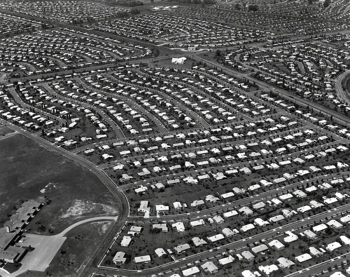 Framed Print : An Aerial view of the Levittown housing project in Pennsylvania. It was located in the eastern part of the State, in the Delaware River Valley. Photo by Ed Latcham Framed Print : An Aerial view of the Levittown housing project in Pennsylvania. It was located in the eastern part of the State, in the Delaware River Valley. Photo by Ed Latcham