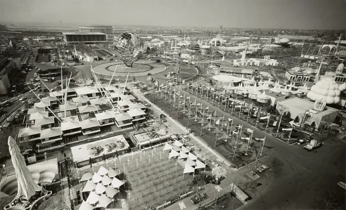 Framed Print : Aerial view of Unisphere and other exhibits at New York World's Fair in 1964. In the far background is the then new Shea Stadium Framed Print : Aerial view of Unisphere and other exhibits at New York World's Fair in 1964. In the far background is the then new Shea Stadium