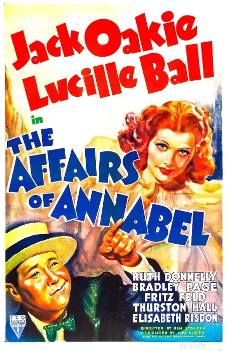 Framed Print : THE AFFAIRS OF ANNABEL, US poster, from left: Jack Oakie, Lucille Ball, 1938 Framed Print : THE AFFAIRS OF ANNABEL, US poster, from left: Jack Oakie, Lucille Ball, 1938