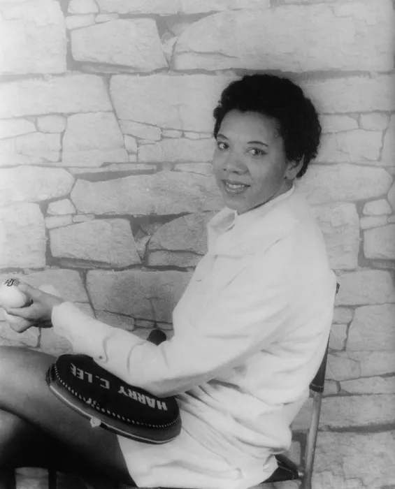 Framed Print : African American tennis champion Althea Gibson. Nov. 20, 1958. Portrait by Carl Van Vechten. (BSLOC_2015_17_94)