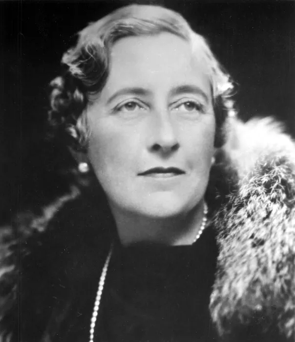 Framed Print : Agatha Christie (1890-1976) British mystery writer in the mid-1930s. Photo by Lenare. Courtesy: CSU Archives  /  Everett Collection