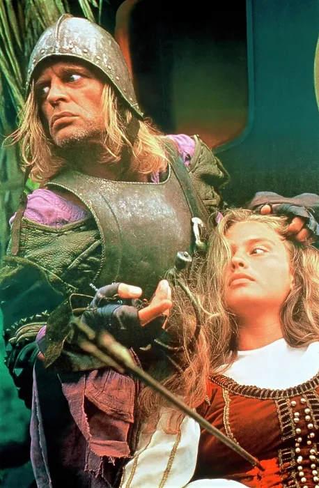 Framed Print : AGUIRRE: THE WRATH OF GOD, from left: Klaus Kinski as Aguirre, Cecilia Rivera, 1972 Framed Print : AGUIRRE: THE WRATH OF GOD, from left: Klaus Kinski as Aguirre, Cecilia Rivera, 1972