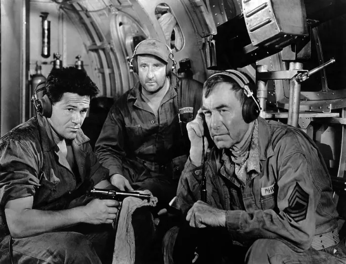 Framed Print : AIR FORCE, John Garfield, George Tobias, Harry Carey, 1943 Framed Print : AIR FORCE, John Garfield, George Tobias, Harry Carey, 1943