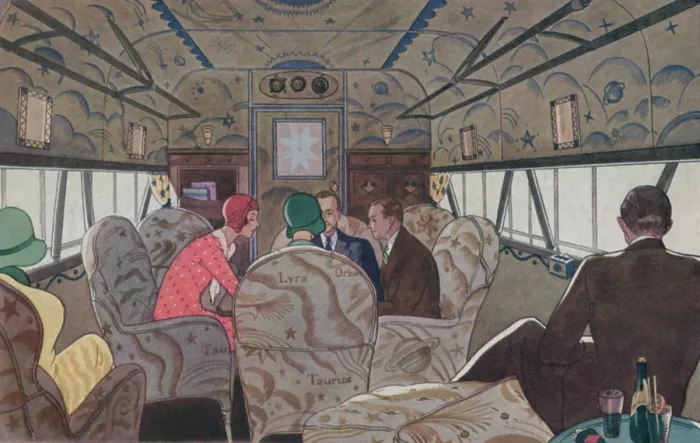 Framed Print : Airline Interior from FORTUNE magazine advertisement 1930 of Fokker Aircraft Corporation then an affiliate of General Motors Framed Print : Airline Interior from FORTUNE magazine advertisement 1930 of Fokker Aircraft Corporation then an affiliate of General Motors