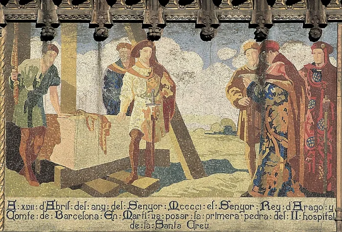 Framed Print : AISA / Everett Collection DOMENECH I ROURA, Pere (1881-1962); DOMENECH I MONTANER, Lluis (1850-1923)