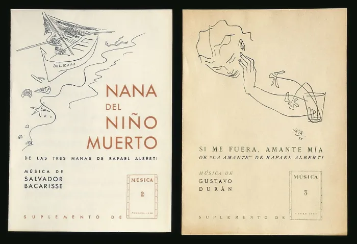 Framed Print : AISA / Everett Collection DURAN, Gustavo (1906-1969); GAYA, Ramn (1910); ALBERTI, Rafael (1902-1999); BACARISSE, Salvador (1898-1963)