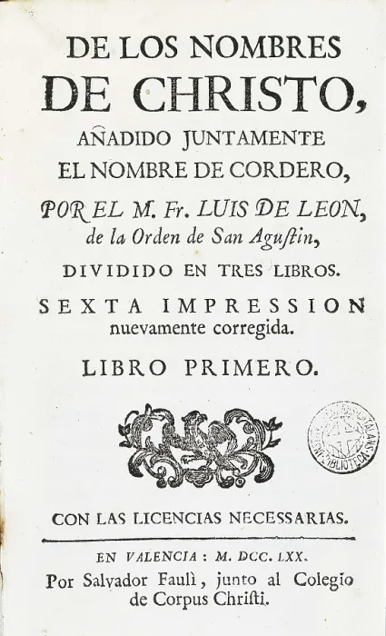 Framed Print : AISA / Everett Collection LEON, Fray Luis de (1528-1591)