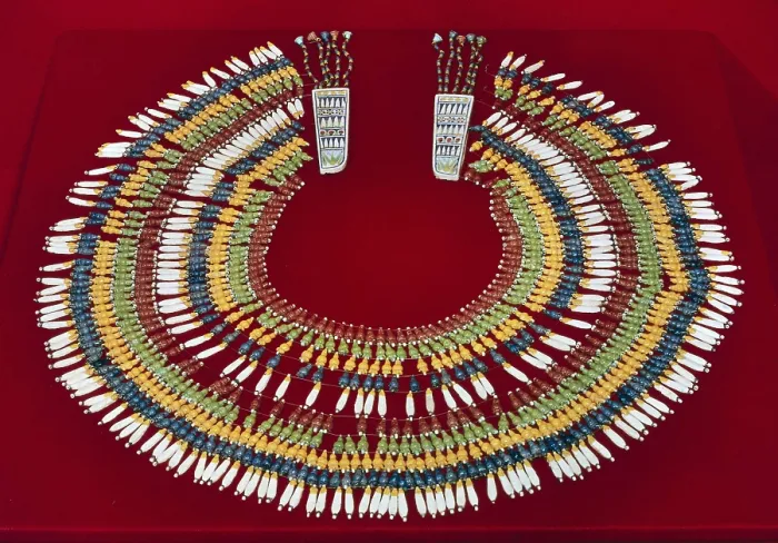 Framed Print : AISA / Everett Collection Wesekh collar. 1333 BC. Used as funereal ornament Framed Print : AISA / Everett Collection Wesekh collar. 1333 BC. Used as funereal ornament