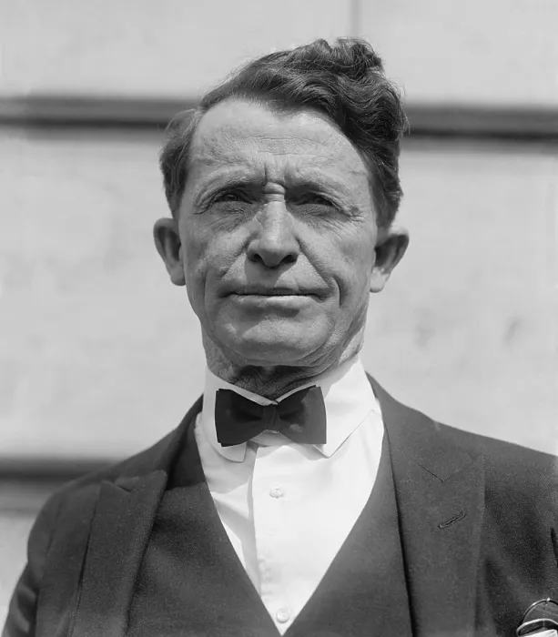 Framed Print : Al Jennings (1863-1948) was an unsuccessful train robber in the 1890s