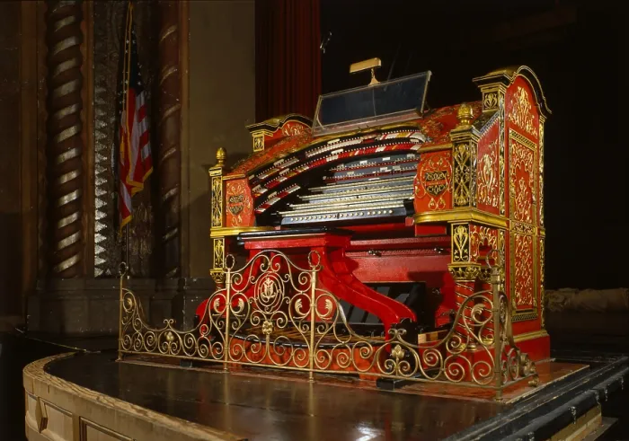 Framed Print : The Alabama Theatre, the organ, Birmingham, Alabama, erected in 1927, photograph circa 1990s Framed Print : The Alabama Theatre, the organ, Birmingham, Alabama, erected in 1927, photograph circa 1990s