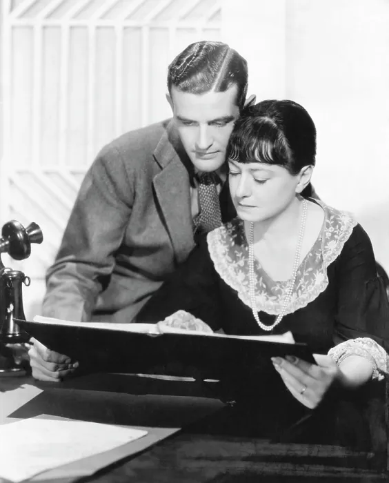 Framed Print : Alan Campbell and his wife Dorothy Parker in Hollywood, California, c. 1936.. Courtesy: CSU Archives  /  Everett Collection