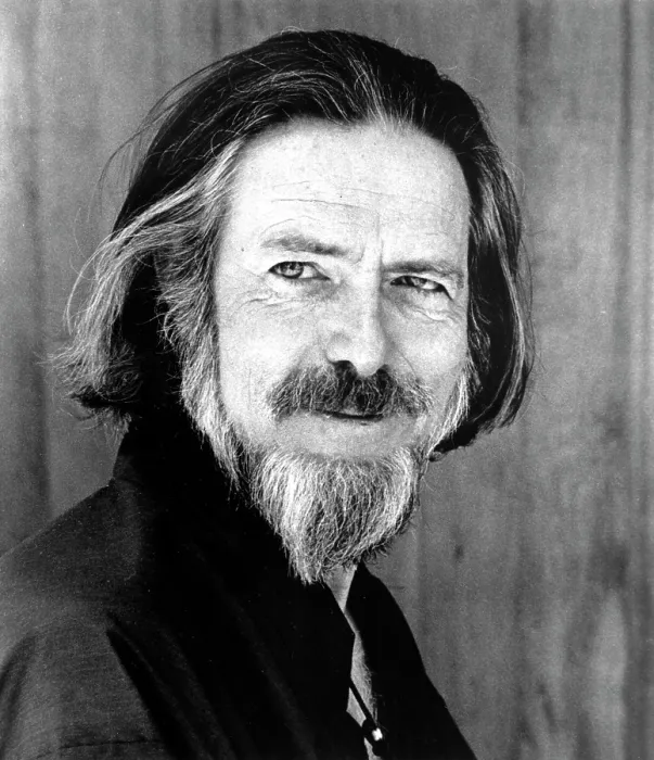Framed Print : Alan Watts, early 1970s. Courtesy: CSU Archives  /  Everett Collection