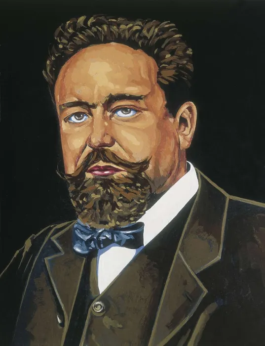 Framed Print : ALBENIZ, Isaac (1860-1909). Portrait of Isaac Albniz. Watercolour. SPAIN. Madrid. Albeniz Foundation. AISA / Everett Collection**US SALES ONLY**
