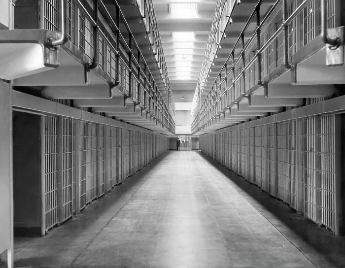 Framed Print : An Alcatraz cell block, San Francisco, August 20, 1934. Courtesy: CSU Archives / Everett Collection Framed Print : An Alcatraz cell block, San Francisco, August 20, 1934. Courtesy: CSU Archives / Everett Collection