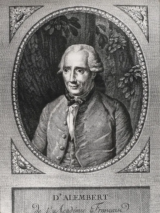 Framed Print : ALEMBERT, Jean Le Rond D (1717-1783). Portrait. Engraving. AISA / Everett Collection**US SALES ONLY**