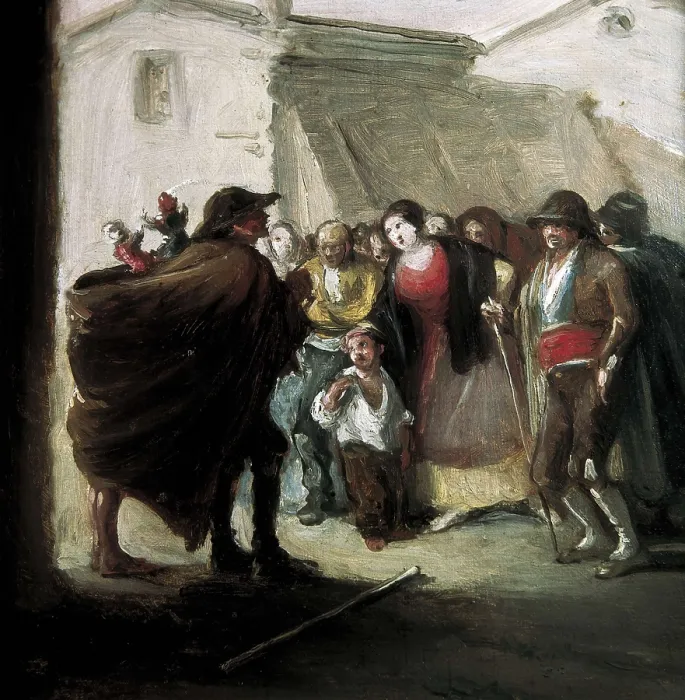 Framed Print : ALENZA y NIETO, Leonardo (1807-1845). Gallego de los curritos. 1830. Oil on canvas. SPAIN. Madrid. Prado Museum. AISA / Everett Collection**US SALES ONLY**
