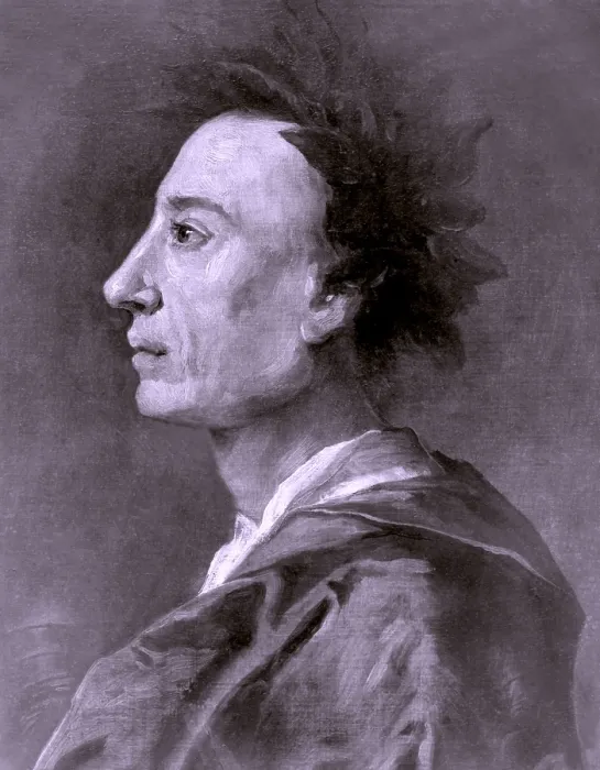 Framed Print : Alexander Pope (1688-1744) was one of the most important English poet and writers of the 18th century Framed Print : Alexander Pope (1688-1744) was one of the most important English poet and writers of the 18th century